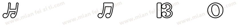 HeweticaNeue BoldOut字体转换